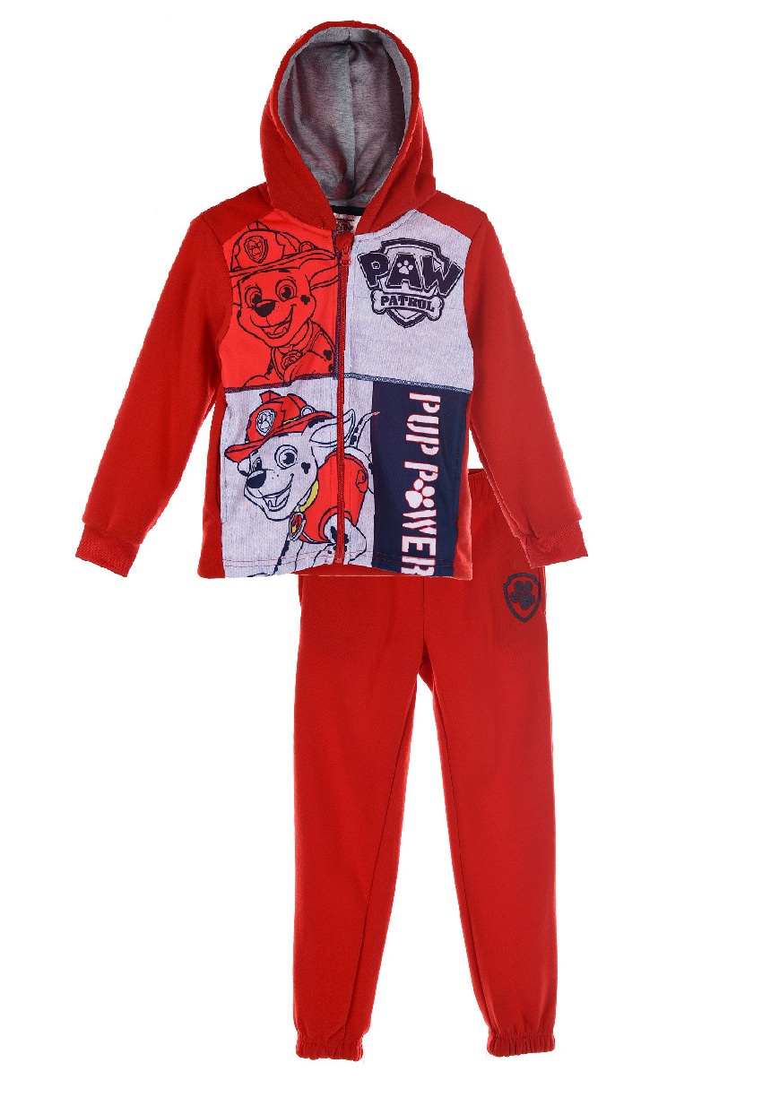 Paw Patrol Kinder Sweat-Jacke mit Jogging-Hose Jogging-Anzug Trainings-Anzug Chase Marshall