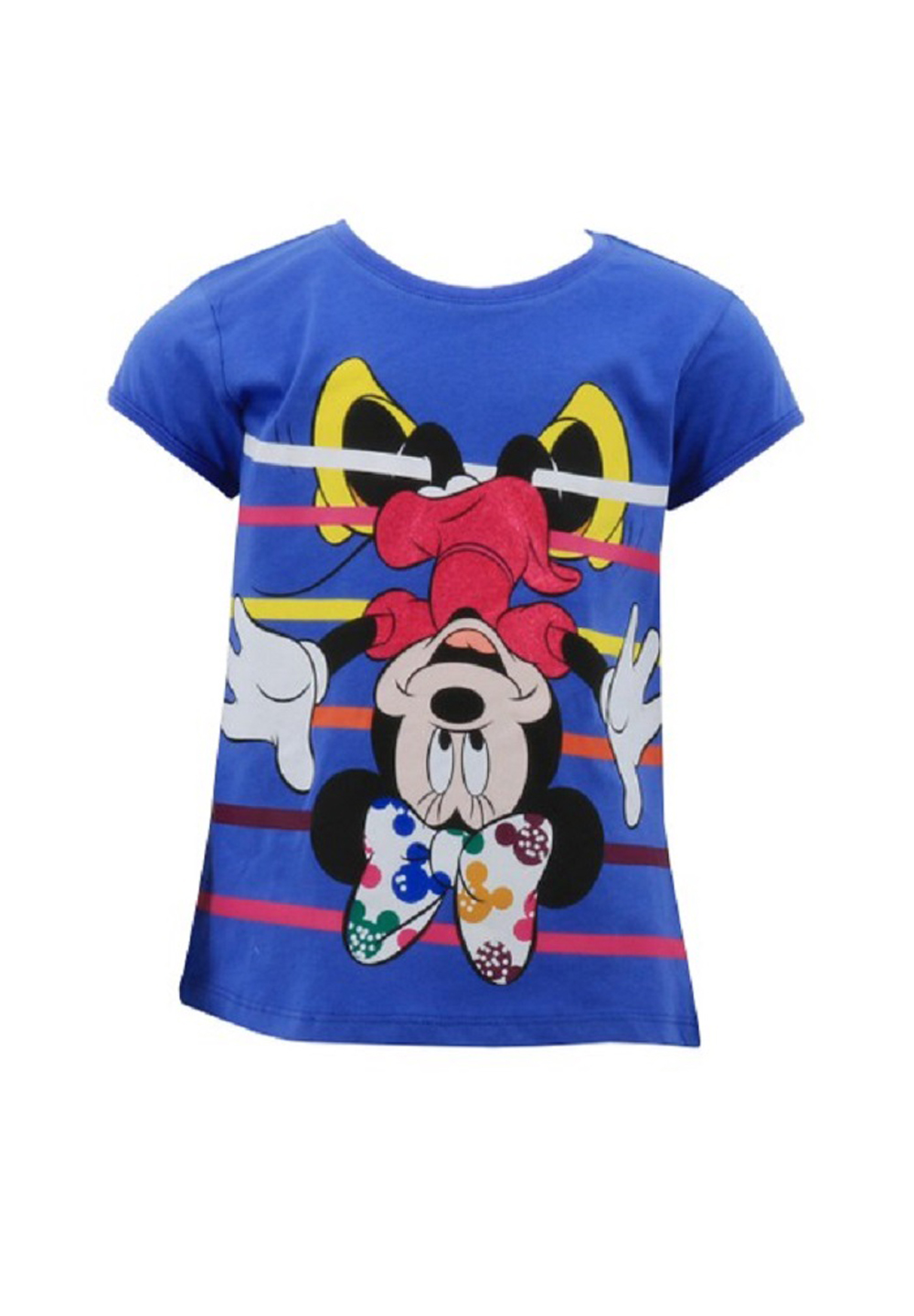 Disney Minnie Mouse T-Shirt Oberteil Blau