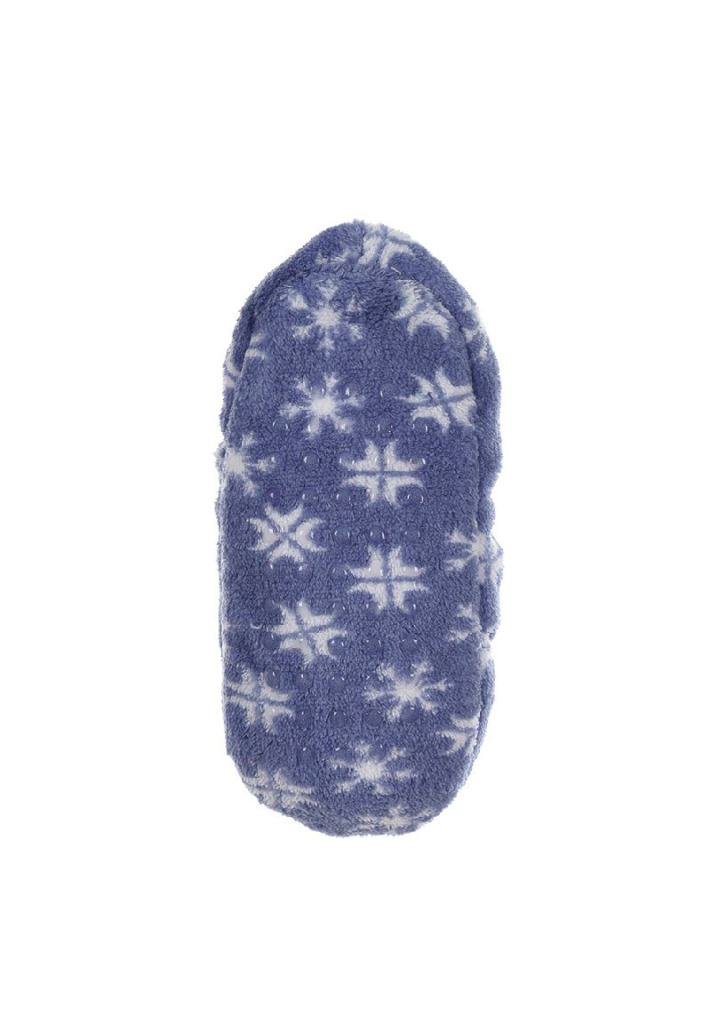 Frozen - Die Eiskönigin Anna Elsa Winter Hausschuhe Pantoffeln Fleece warm gefüttert Gumminoppen