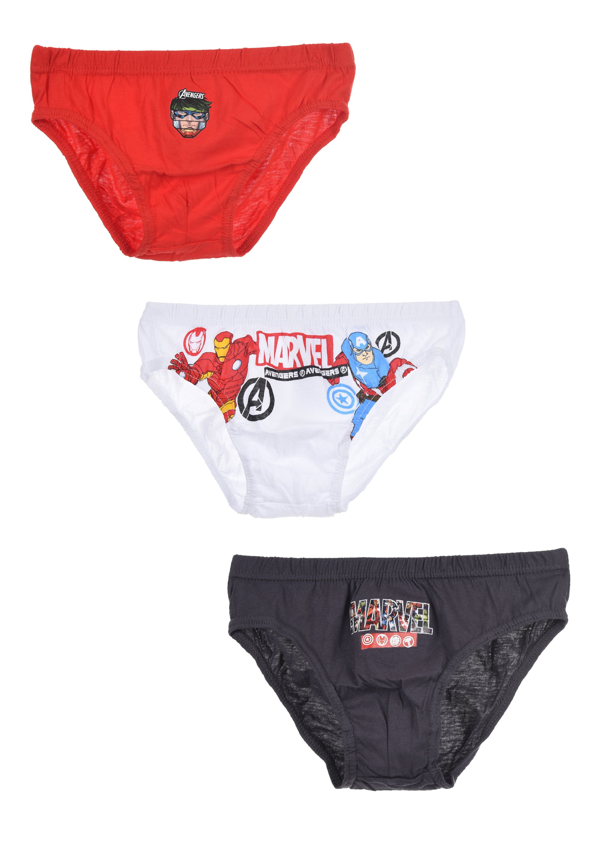 Avengers Hulk Thor Ironman Captain America Jungen Kinder Unterhosen Schlüpfer Slips 3er Pack