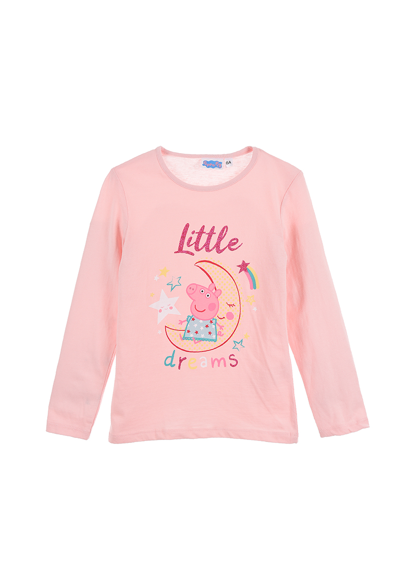Peppa Pig Kinder Schlafanzug Mädchen Pyjama langarm