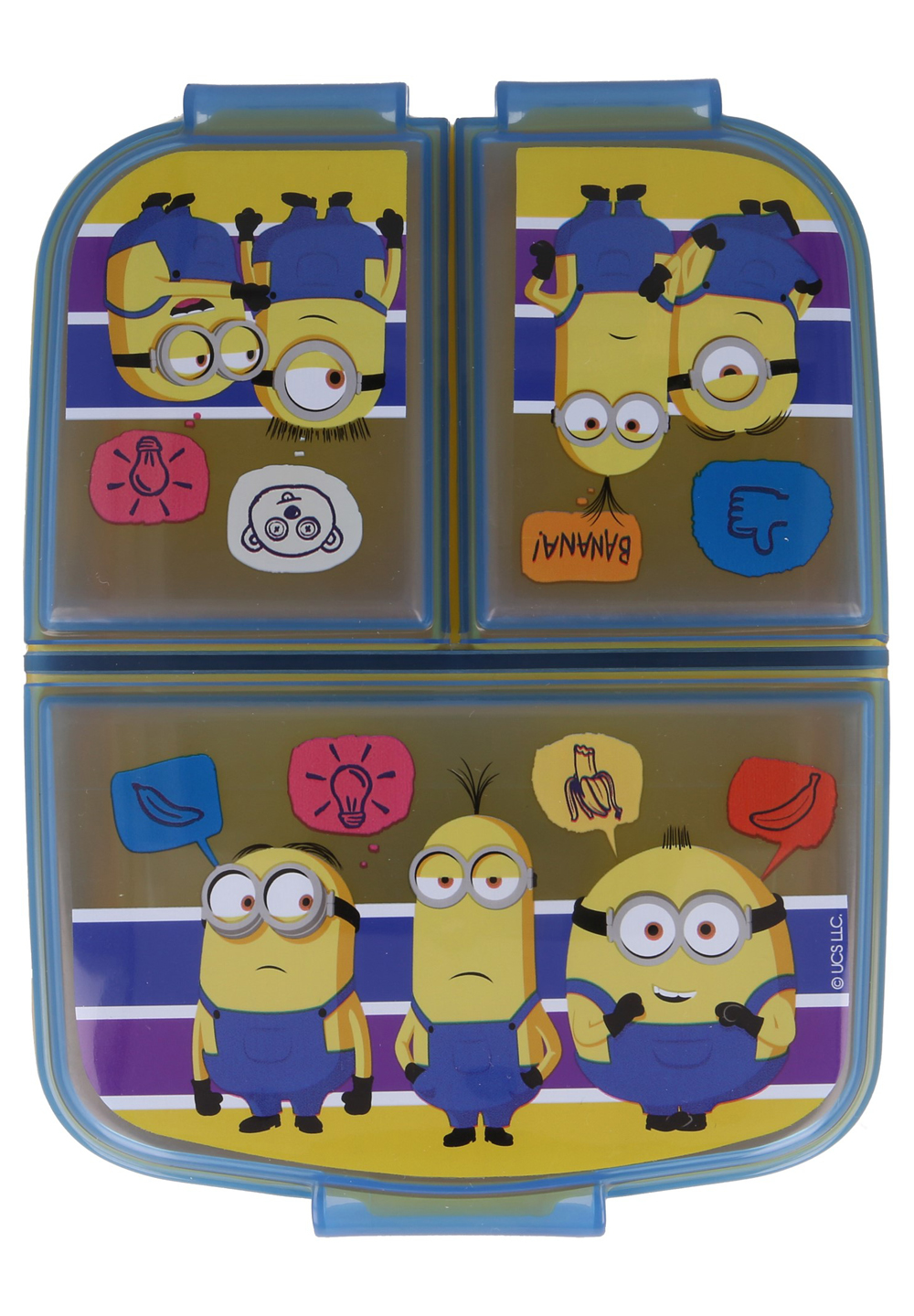 Minions Lunch-Set Premium Brotdose + Tritan-Trinkflasche