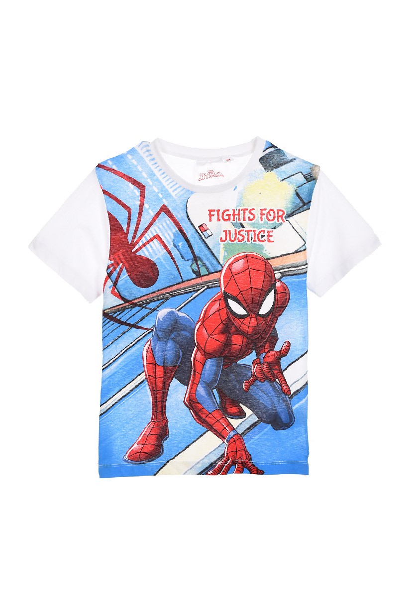 Marvel Spider-Man T-Shirt Kinder Jungen Kurzarm-Shirt 