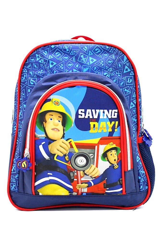 Feuerwehrmann Sam Kinder Jungen Kindergarten Rucksack 