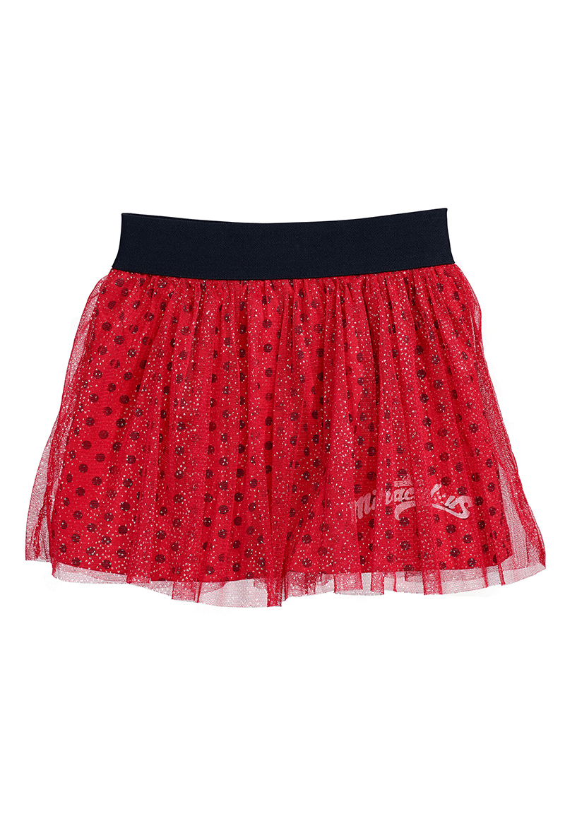 Miraculous Ladybug Kinder Sommer Tüll Rock Schwarz