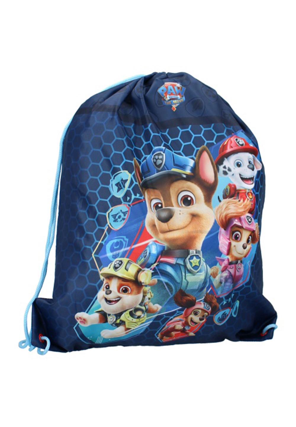 Paw Patrol The Movie Braver Than Ever Sportbeutel Sporttasche Turnbeutel Schuhbeutel Chase Marshall Skye Rubble Zuma