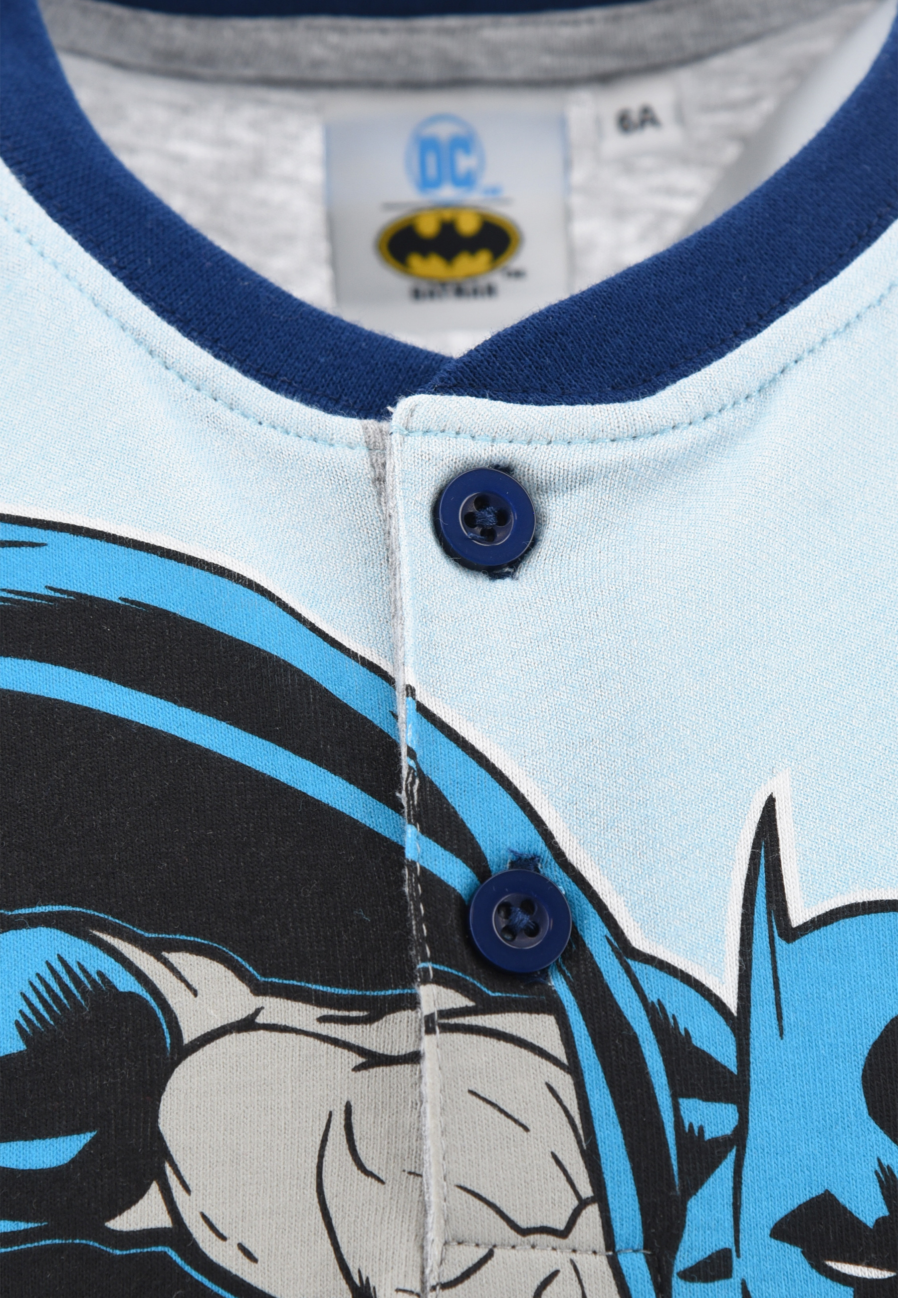 Batman Kinder Jungen Schlafanzug Shorty Kurzarm Pyjama 2 tlg.