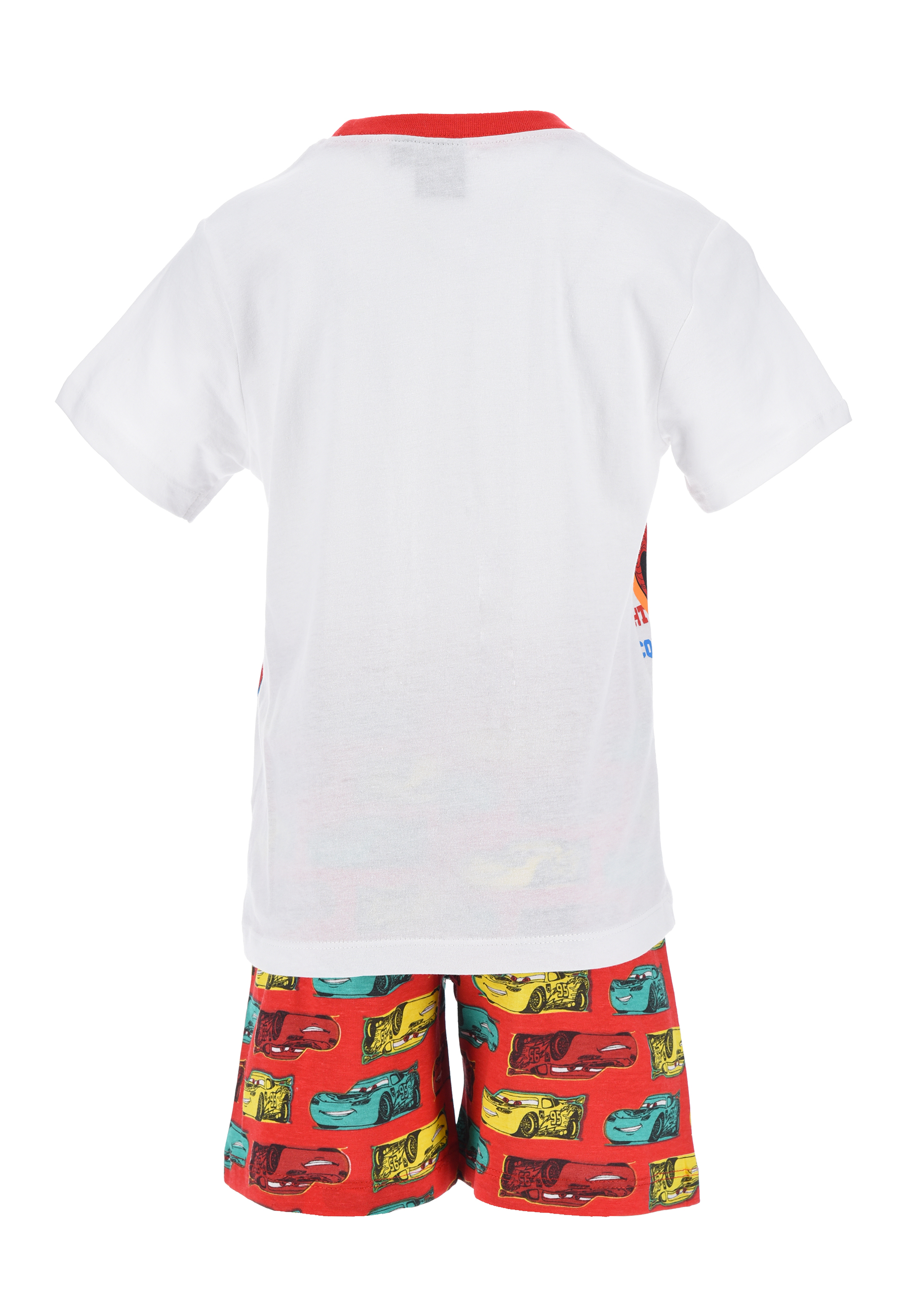 Cars Jungen Pyjama Kinder Schlafanzug Sommer-Set Shirt Hose kurzarm Shorty