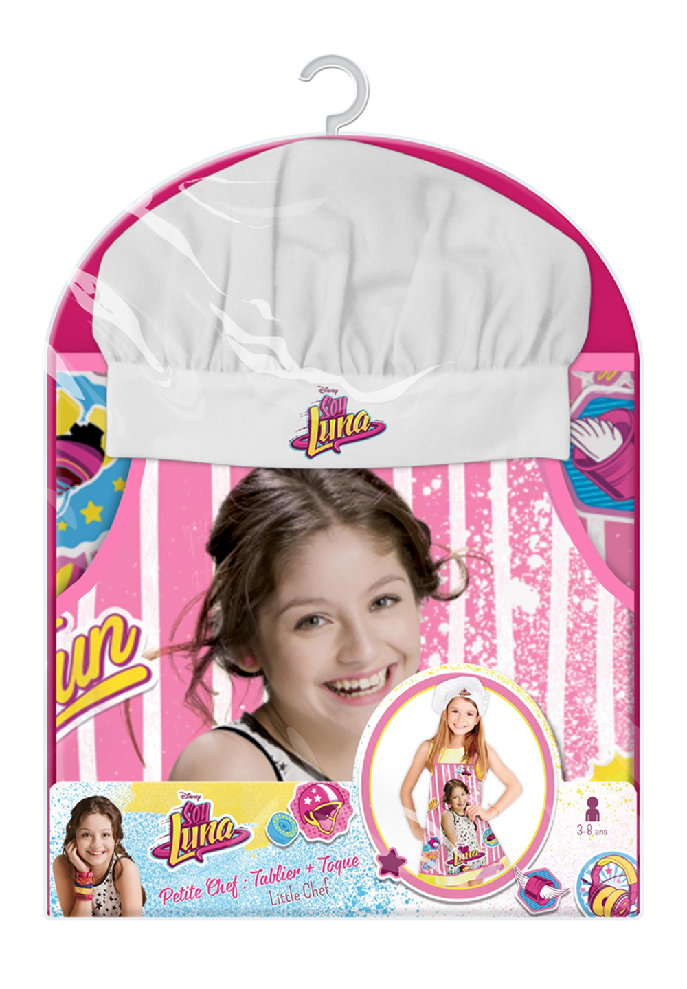 Disney Soy Luna Chefkoch Koch Set 2 tlg. Kochmütze & Kochschürze