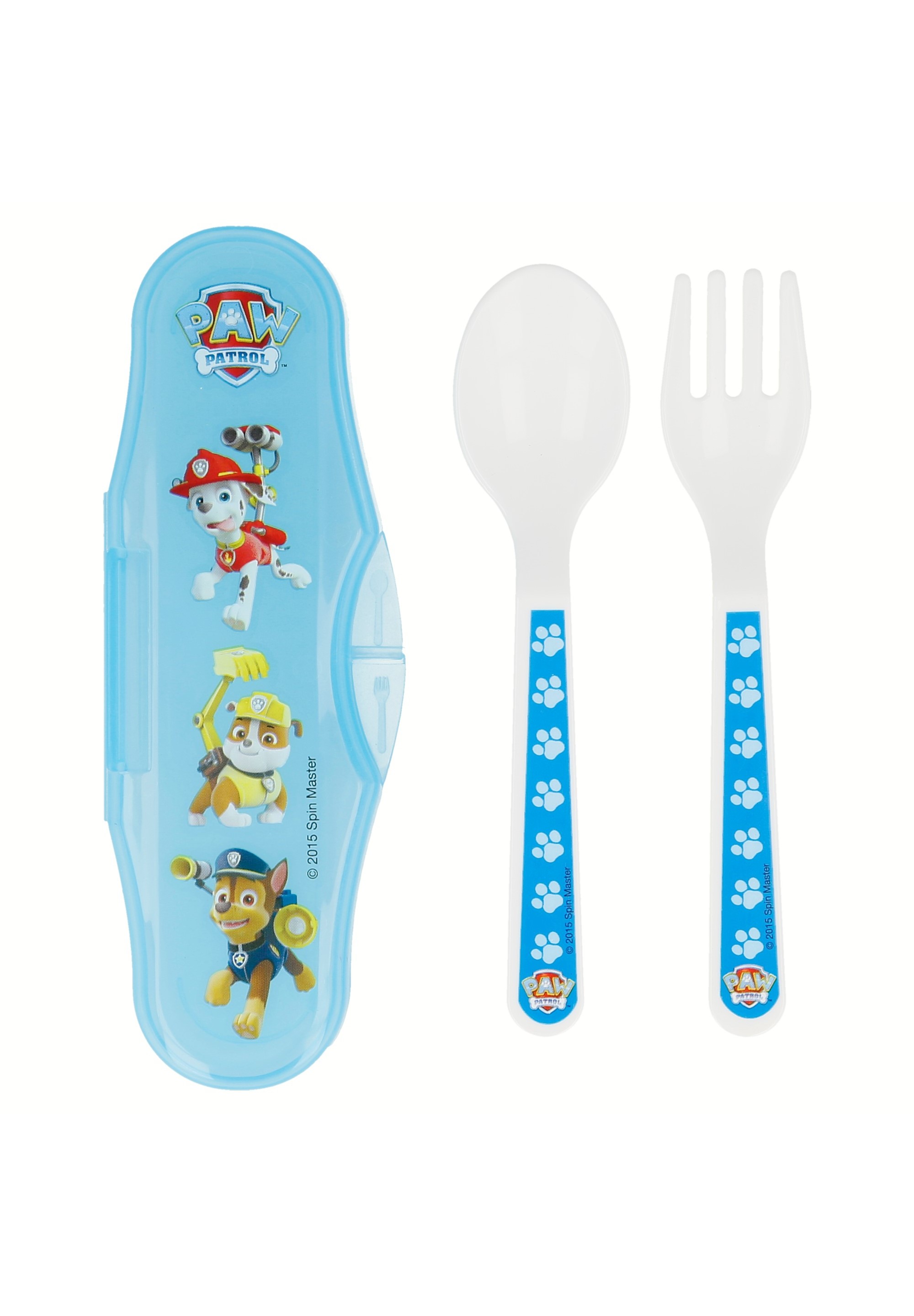 Paw Patrol Besteck Set Gabel, Löffel und Aufbewahrung 