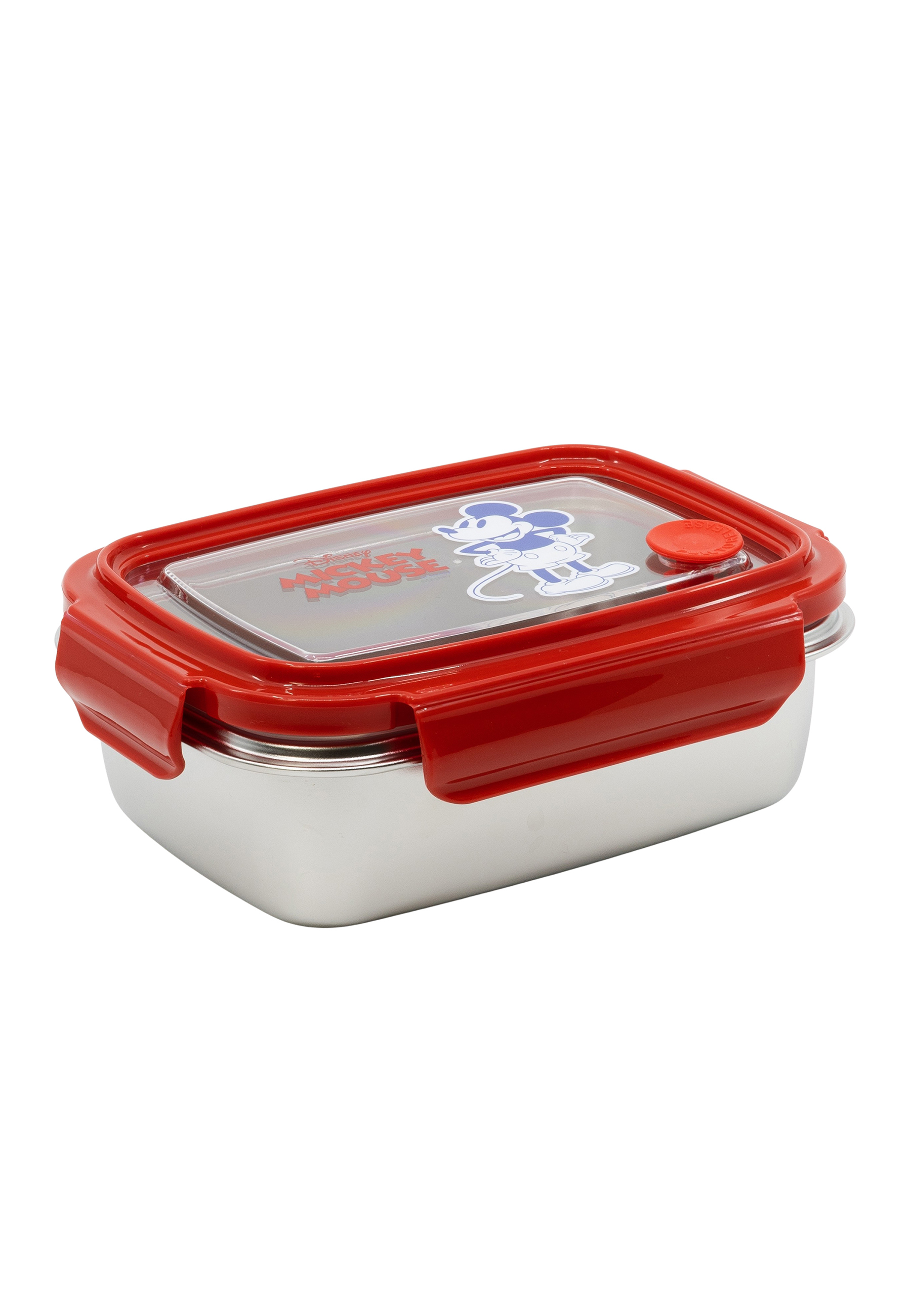 Mickey Mouse - True Original Kinder Premium Edelstahl Brotdose Lunchbox Frühstücks-Box Vesper-Dose 670ml