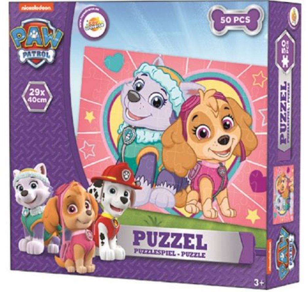Paw Patrol Skye und Everest Kinder-Puzzle mit 50 Teilen 
