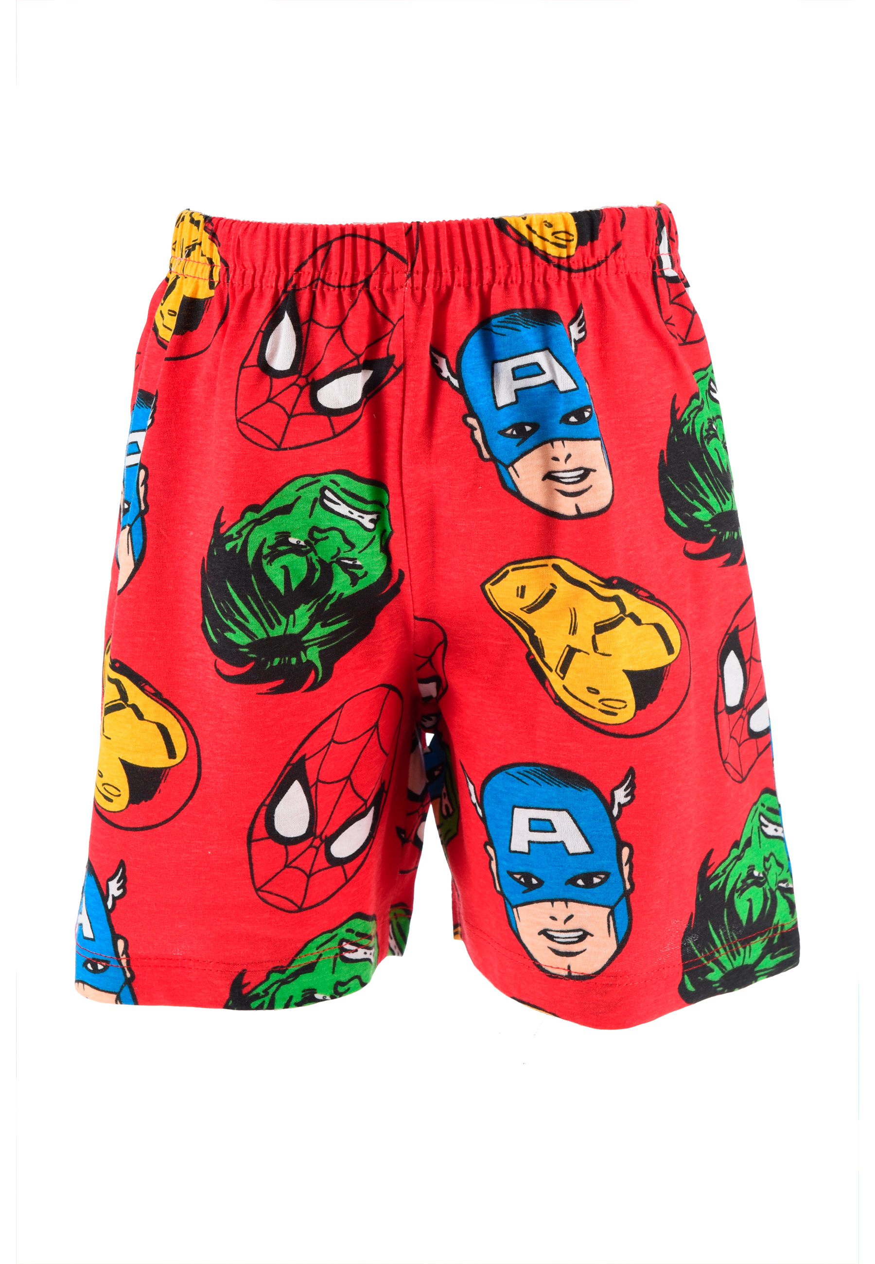 Avengers Jungen Pyjama Kinder Sommer Schlafanzug Kurz Shirt Short 