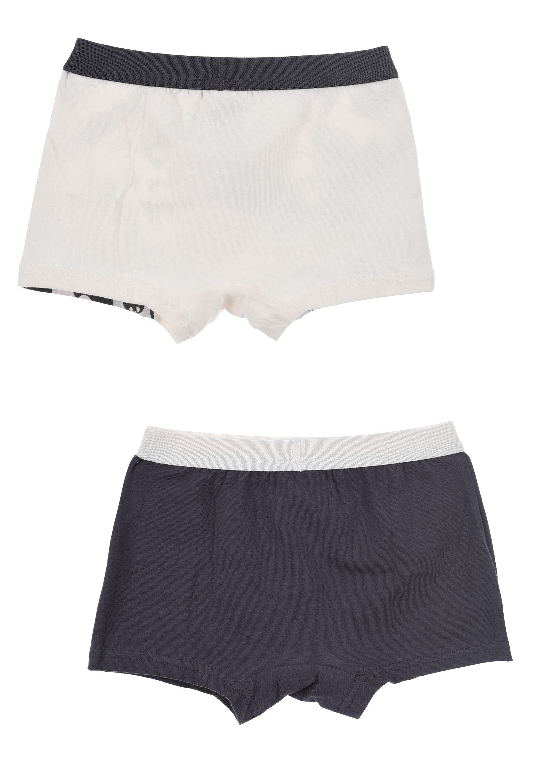 Batman Jungen Kinder Unterhosen Boxershorts Set 2 tlg. Grau + Beige