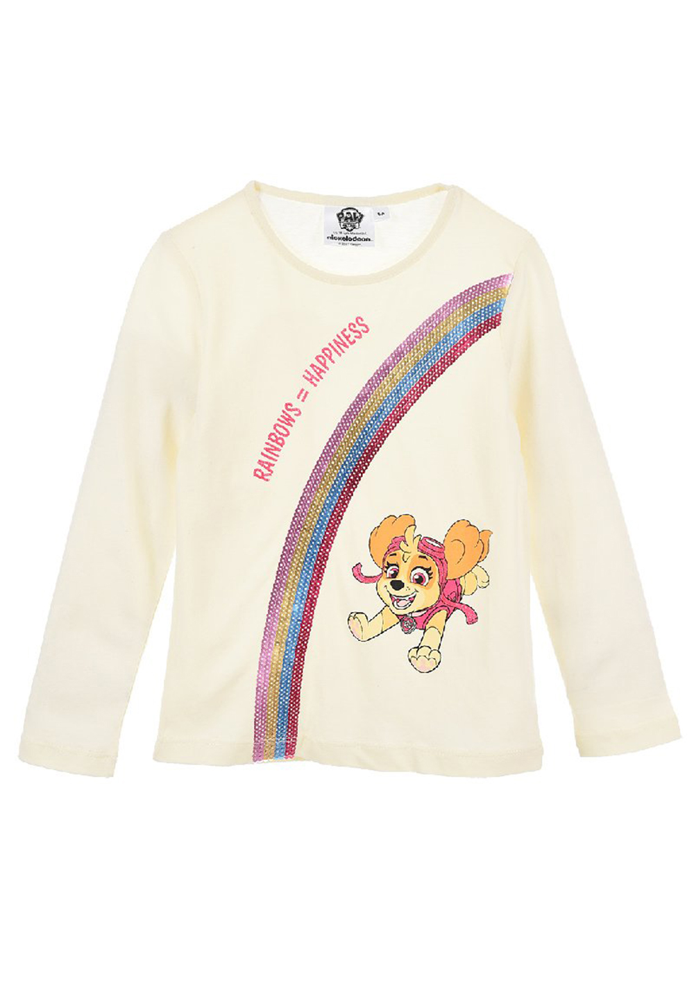 Paw Patrol  Kinder Mädchen Langarm-Shirt Longsleeve Oberteil Skye