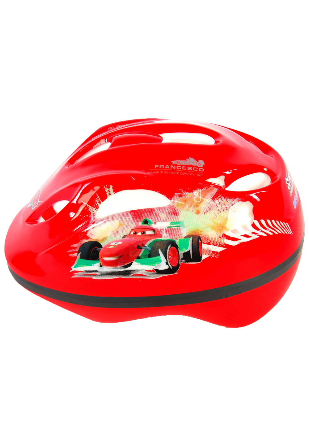 Cars Lightning McQueen Kinder Fahrrad-Helm Deluxe Gr. 51-55 cm