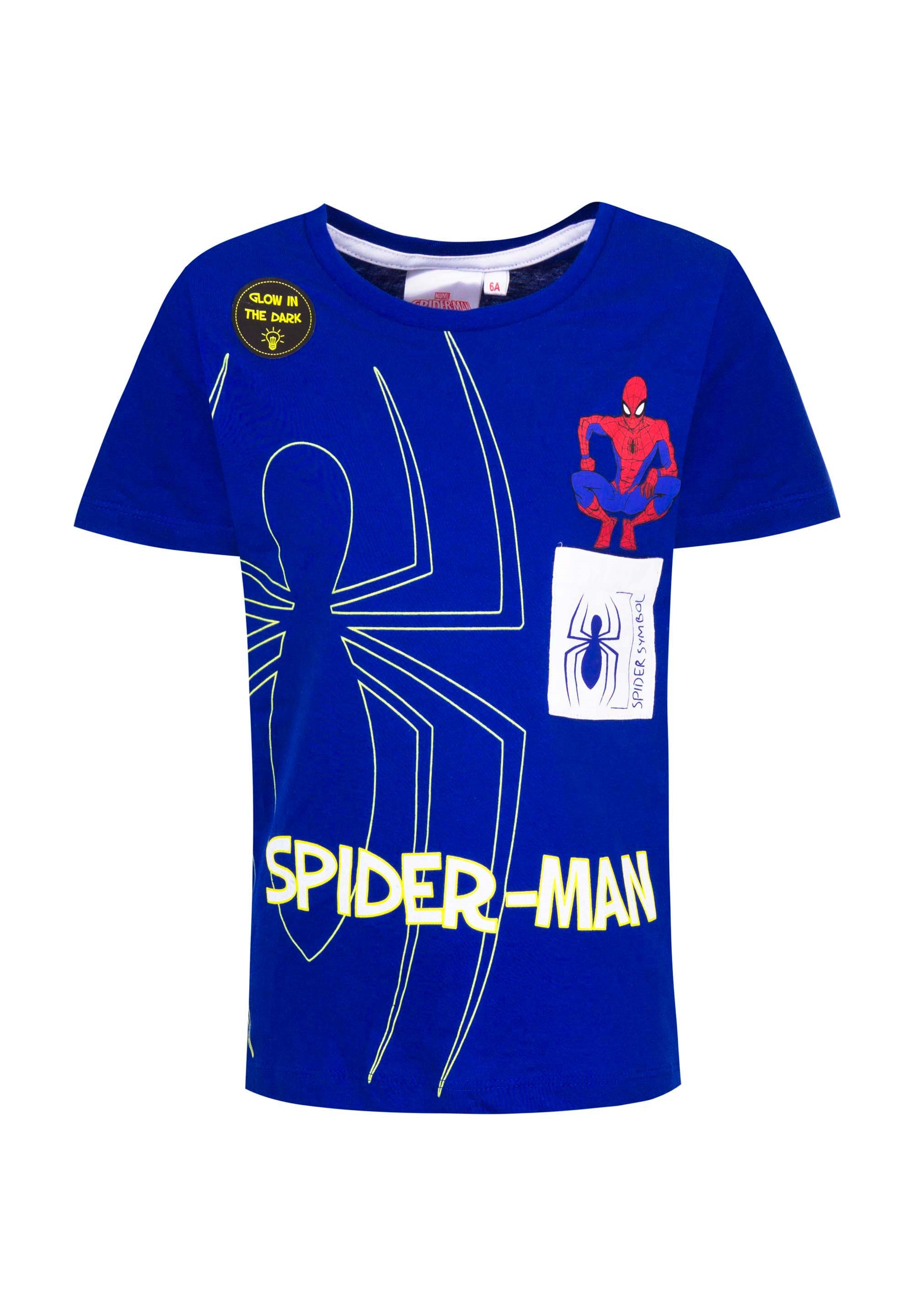 Marvel Spider-Man T-Shirt Kinder Jungen Kurzarm-Shirt Oberteil