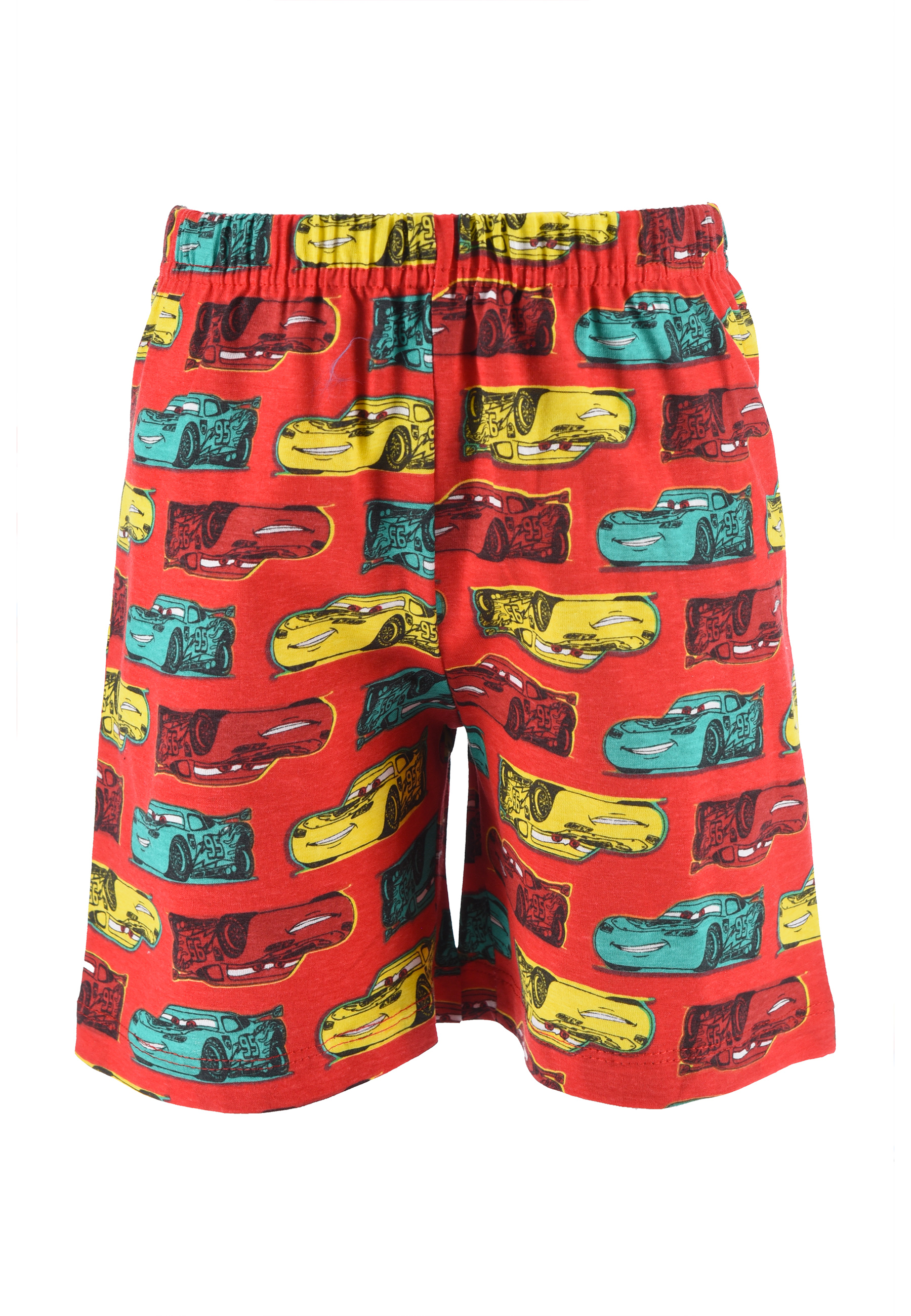 Cars Jungen Pyjama Kinder Schlafanzug Sommer-Set Shirt Hose kurzarm Shorty