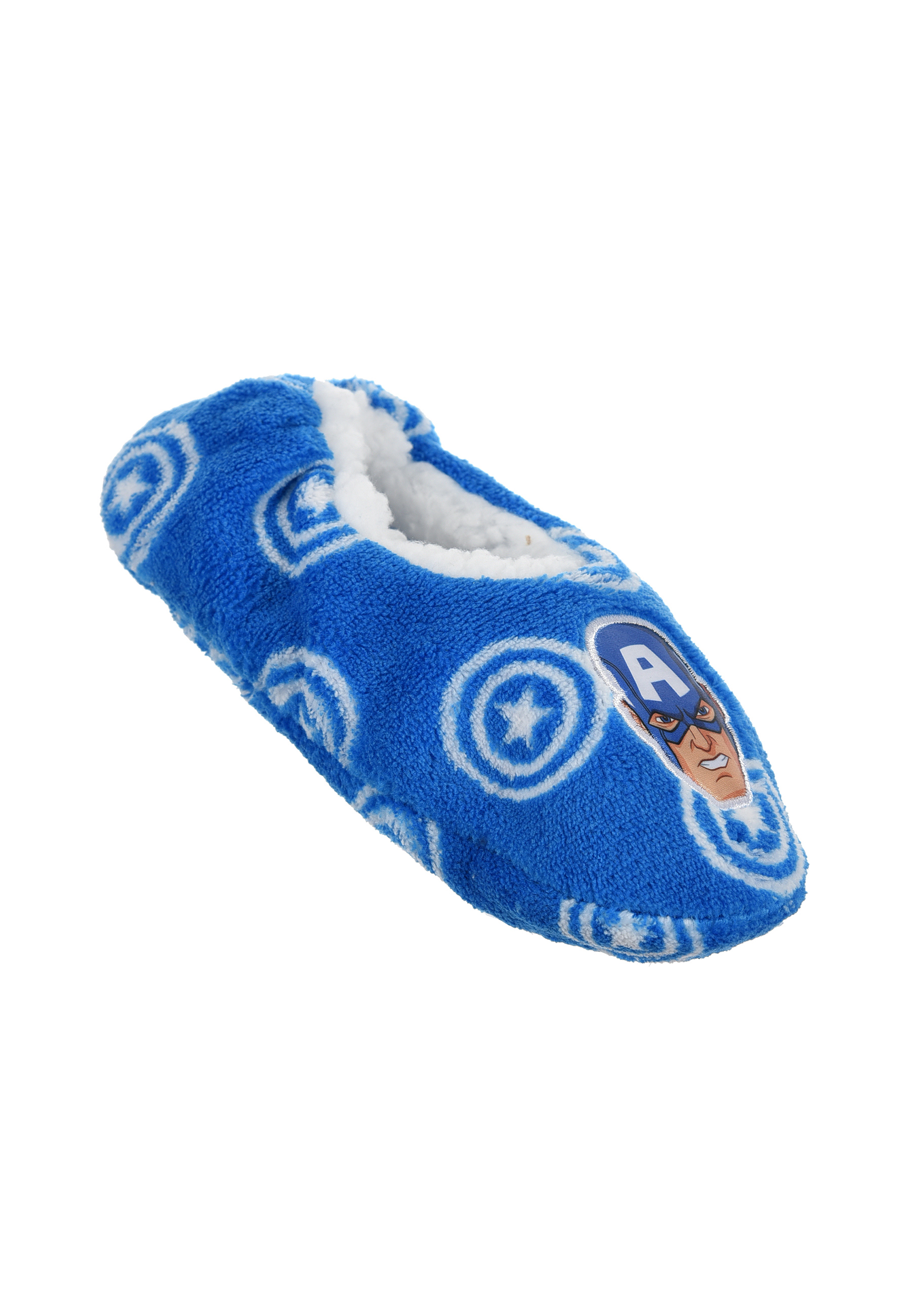 Avengers Captain America Winter Hausschuhe Pantoffeln Fleece gefüttert