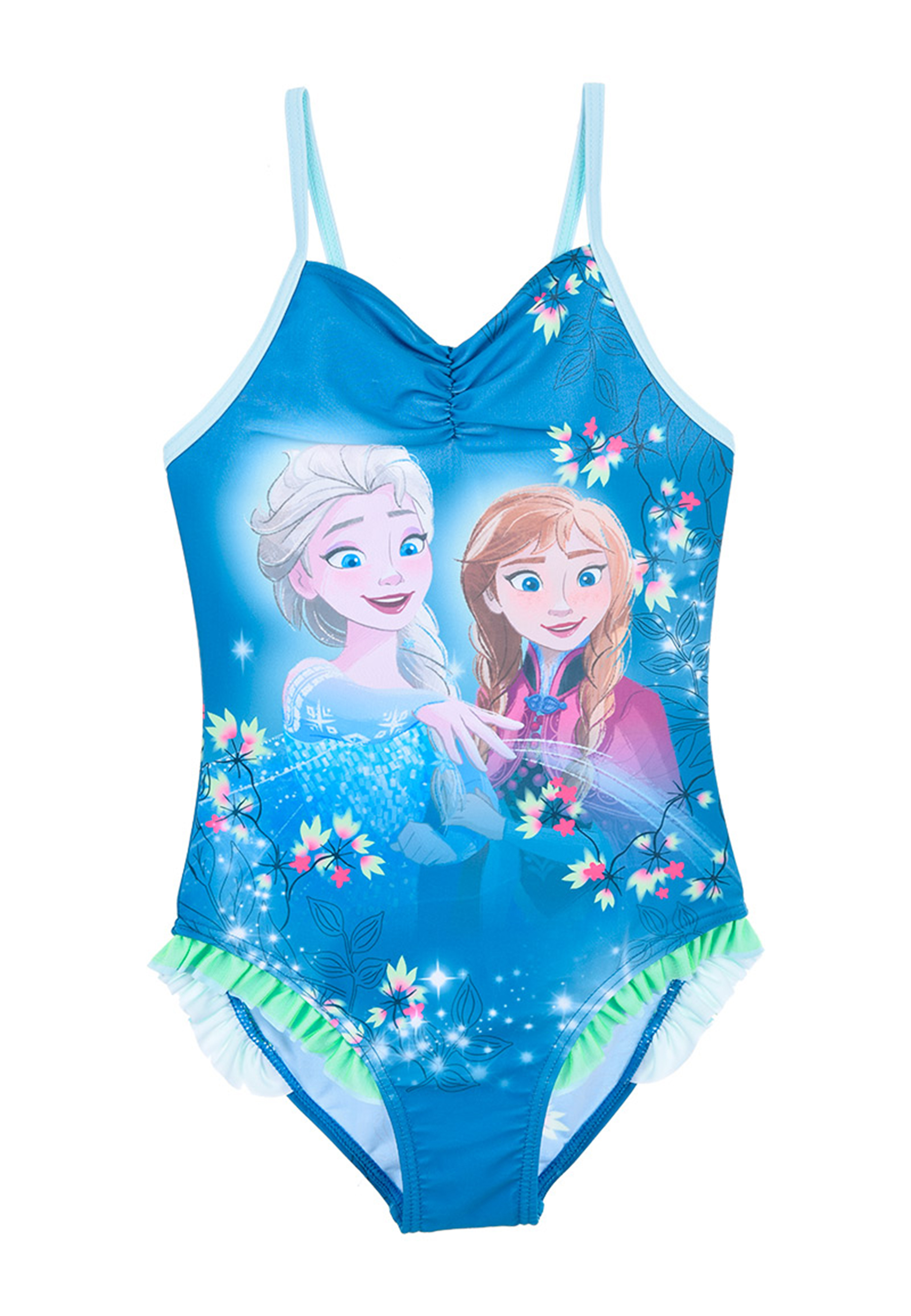 Frozen - Die Eiskönigin Anna & Elsa Neon Fever Badeanzug Bademode Einteiler