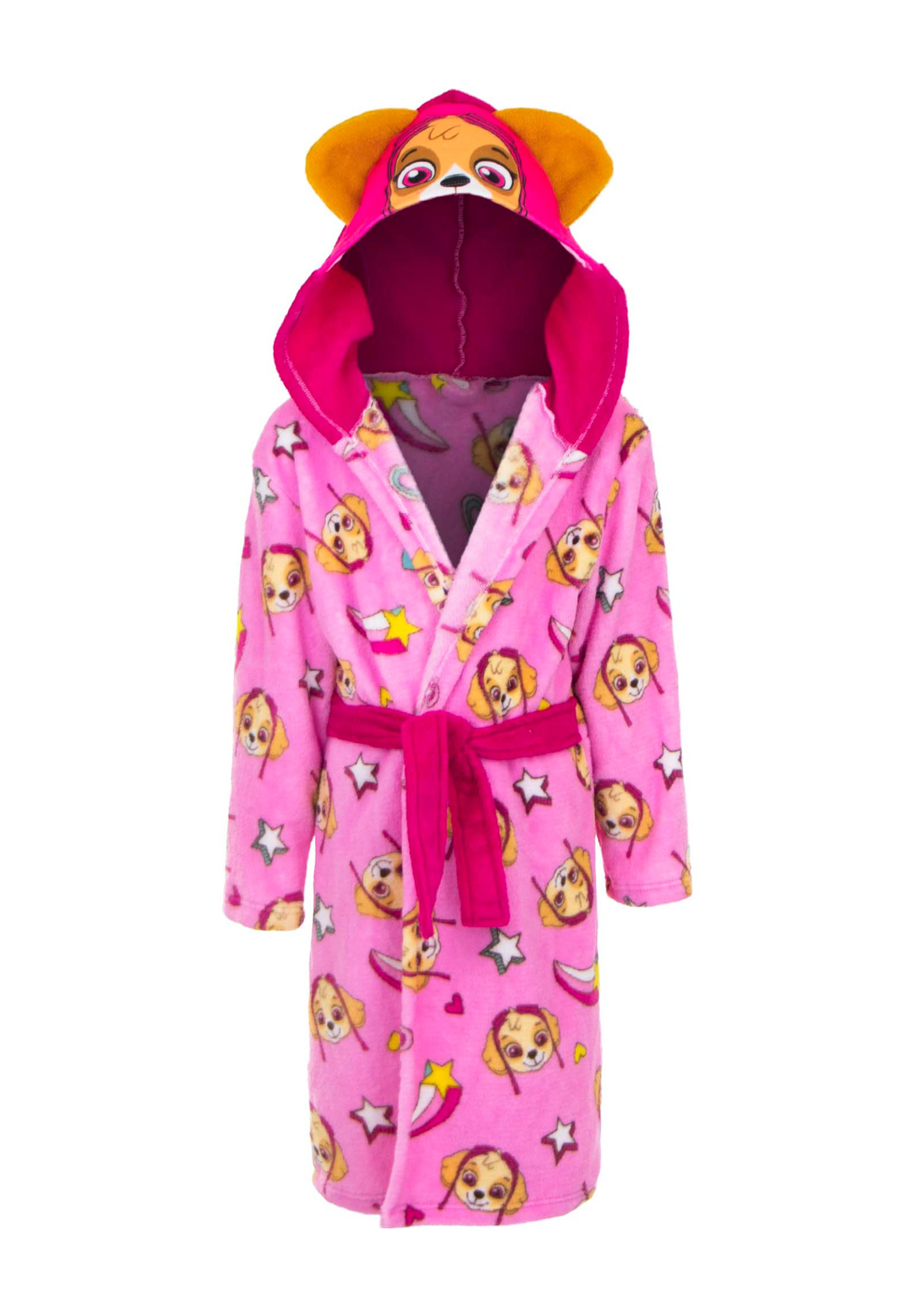 Paw Patrol Skye Mädchen Kinder Bademantel Morgenmantel