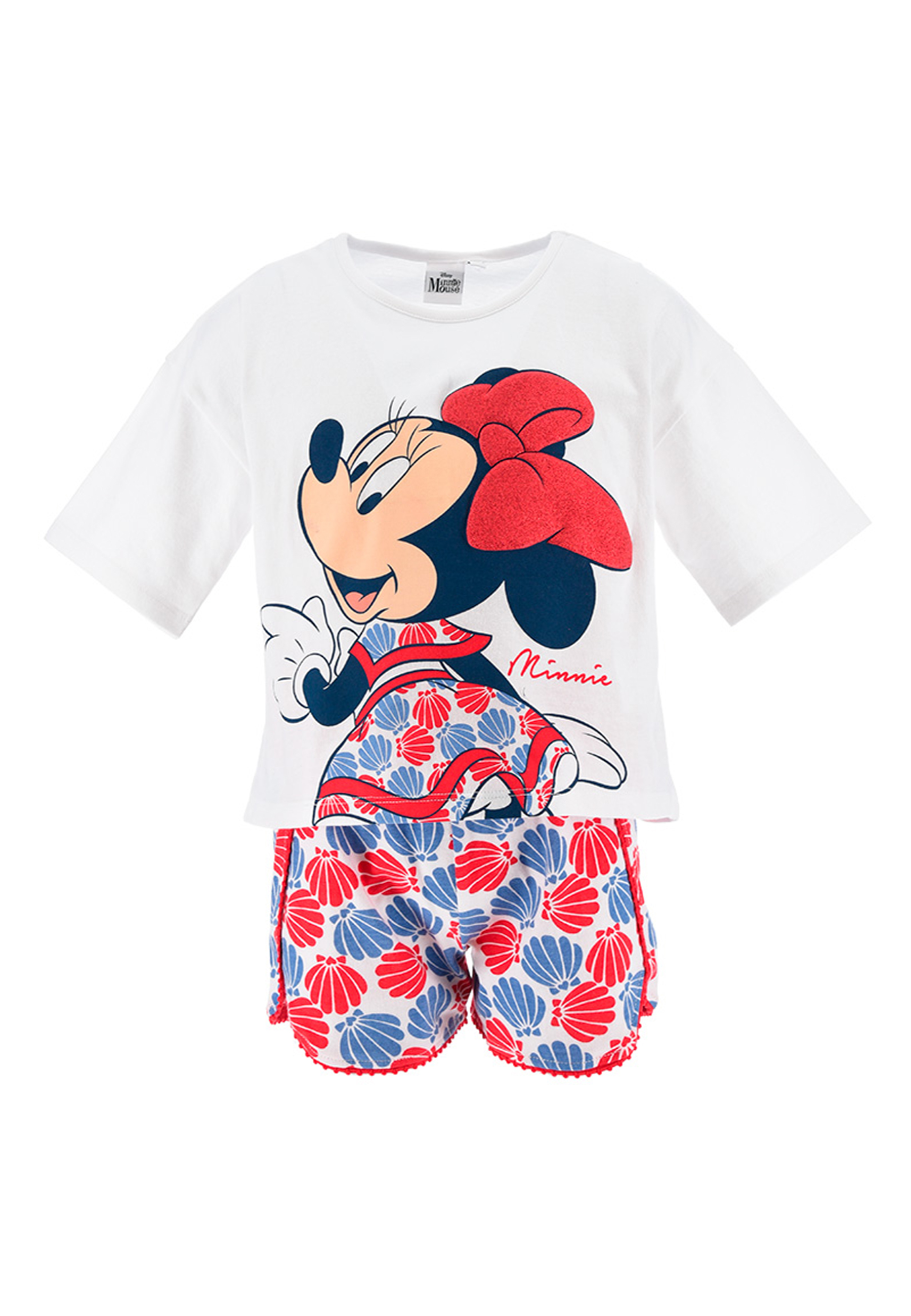 Minnie Mouse T-Shirt und Short Kurze Hose Sommer-Set