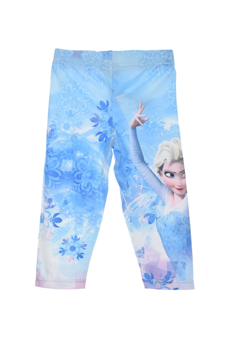Disney Frozen - Die Eiskönigin Leggings 3/4 Länge für Kinder Elsa und Anna 