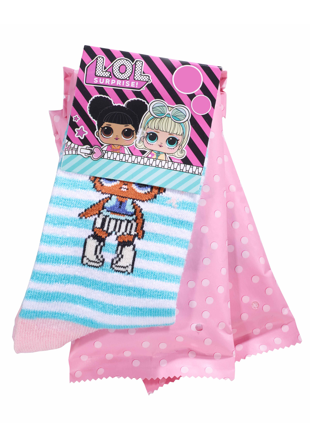 L.O.L. Surprise LOL Socken-Set 3 Paar Kinder Mädchen Socken Strümpfe