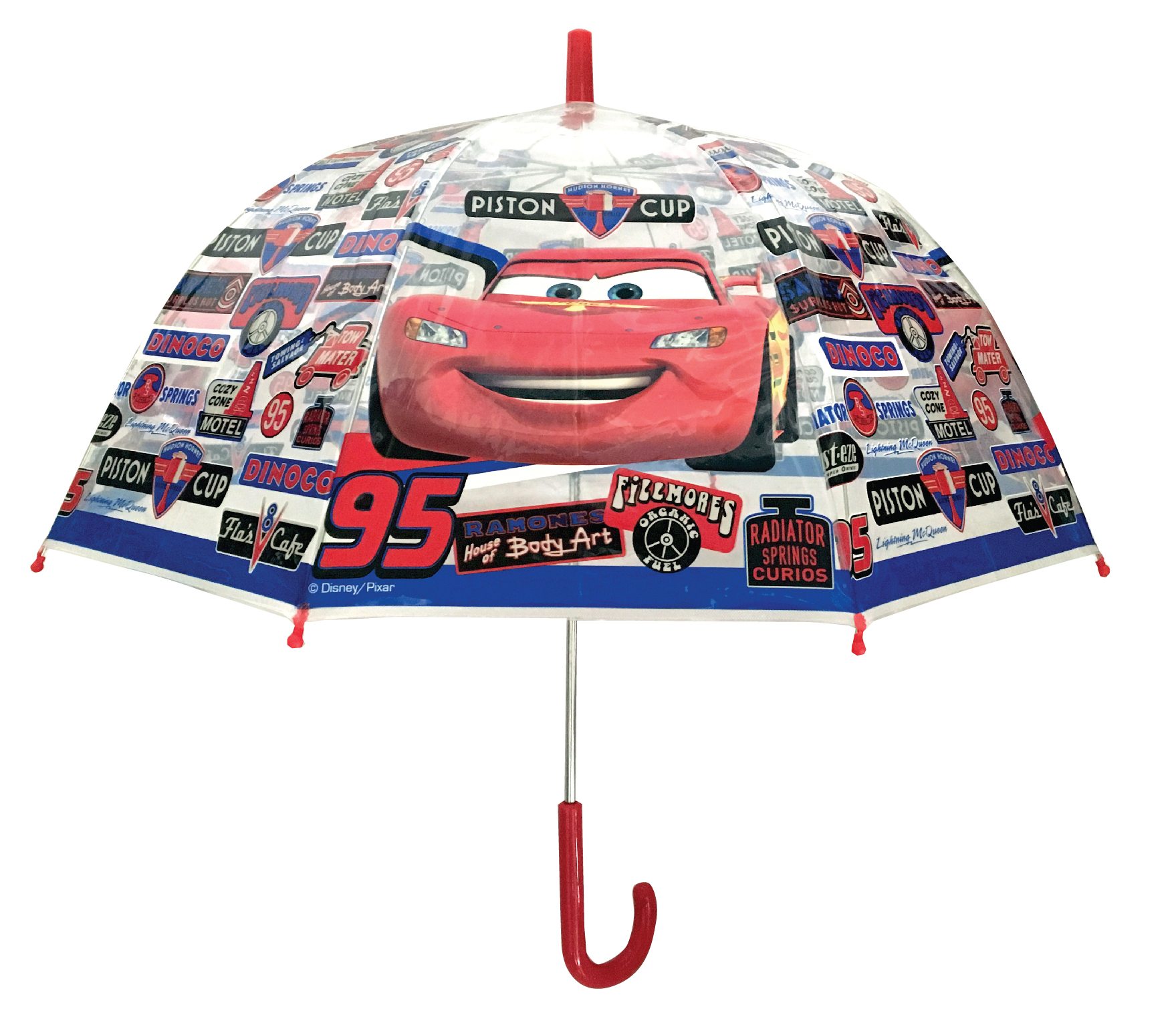 Disney Cars Lightning McQueen Regenschirm Stock-Schirm Kuppelschirm