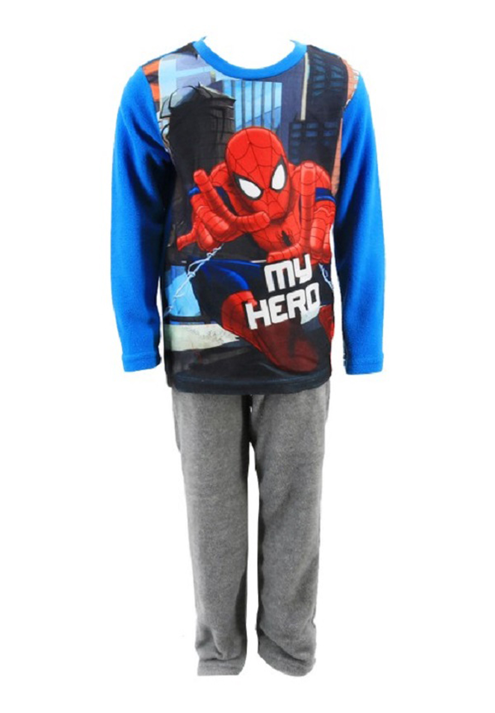 Marvel Spider-Man Micro Polar Fleece Schlafanzug Pyjama