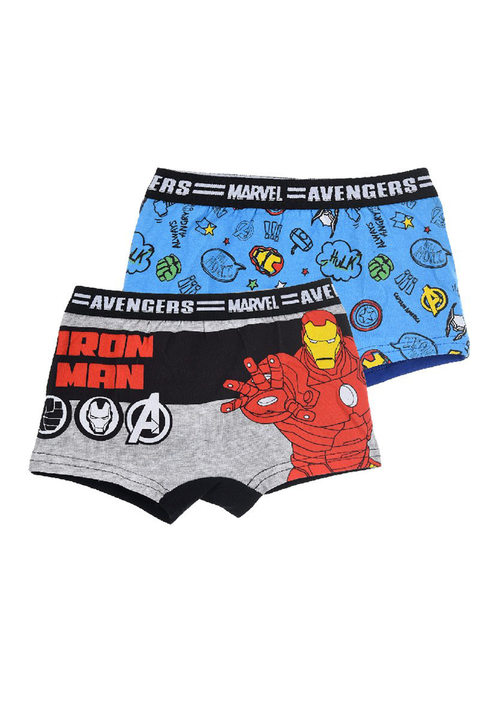 Avengers Jungen Boxershort Unterwäsche Unterhose 2er Set