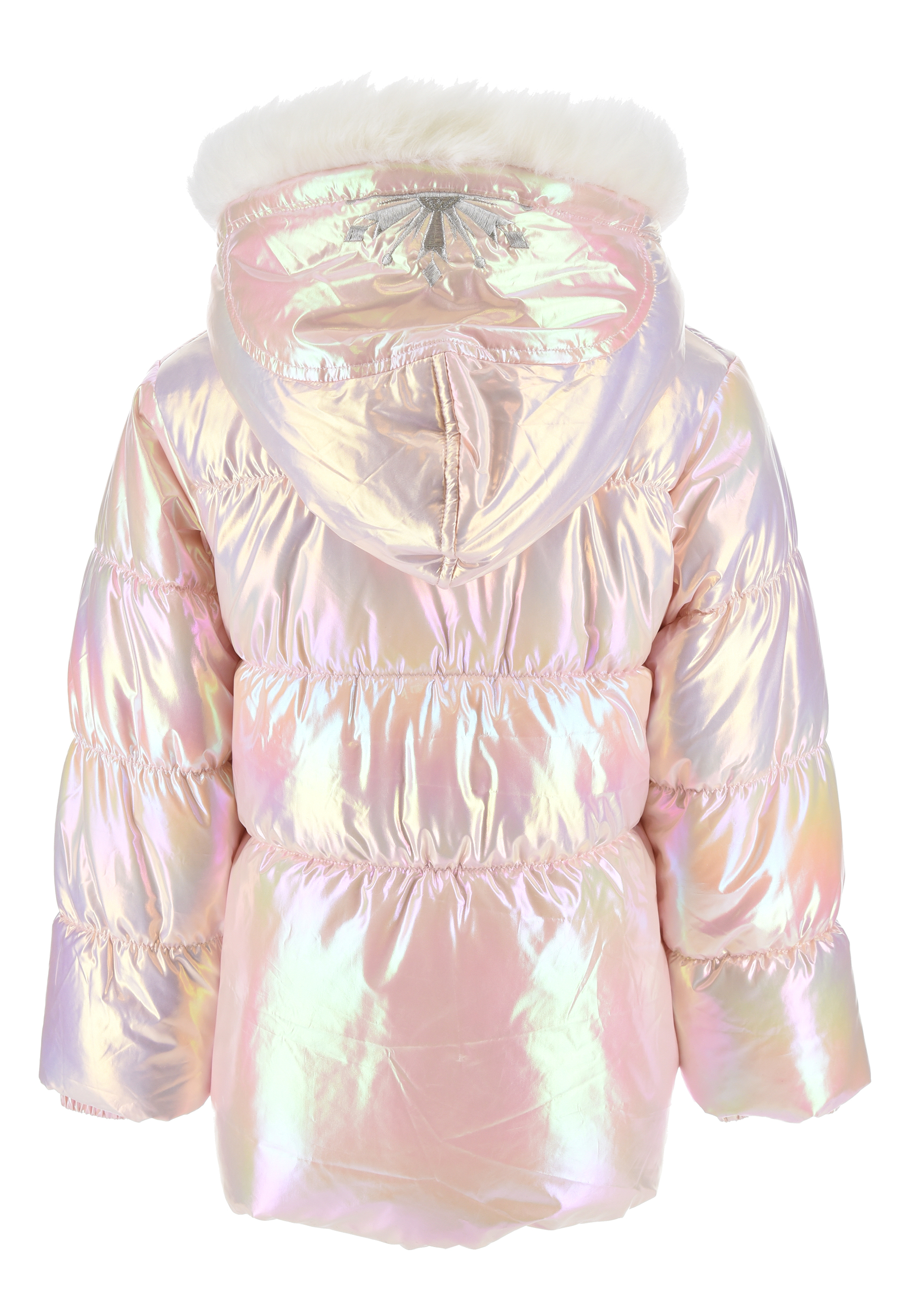Frozen 2 - Die Eiskönigin Elsa Kinder Mädchen Winter-Jacke Pufferjacke Steppjacke mit Kapuze