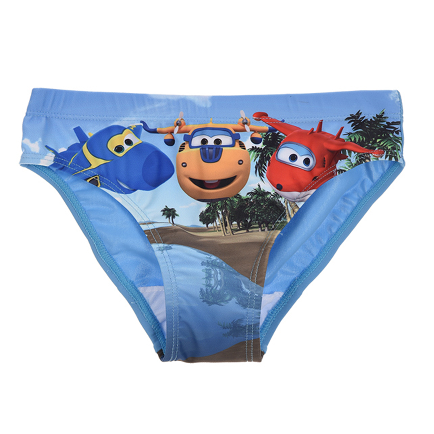 Super Wings Kinder Jungen Badehose Badeslip Bademode