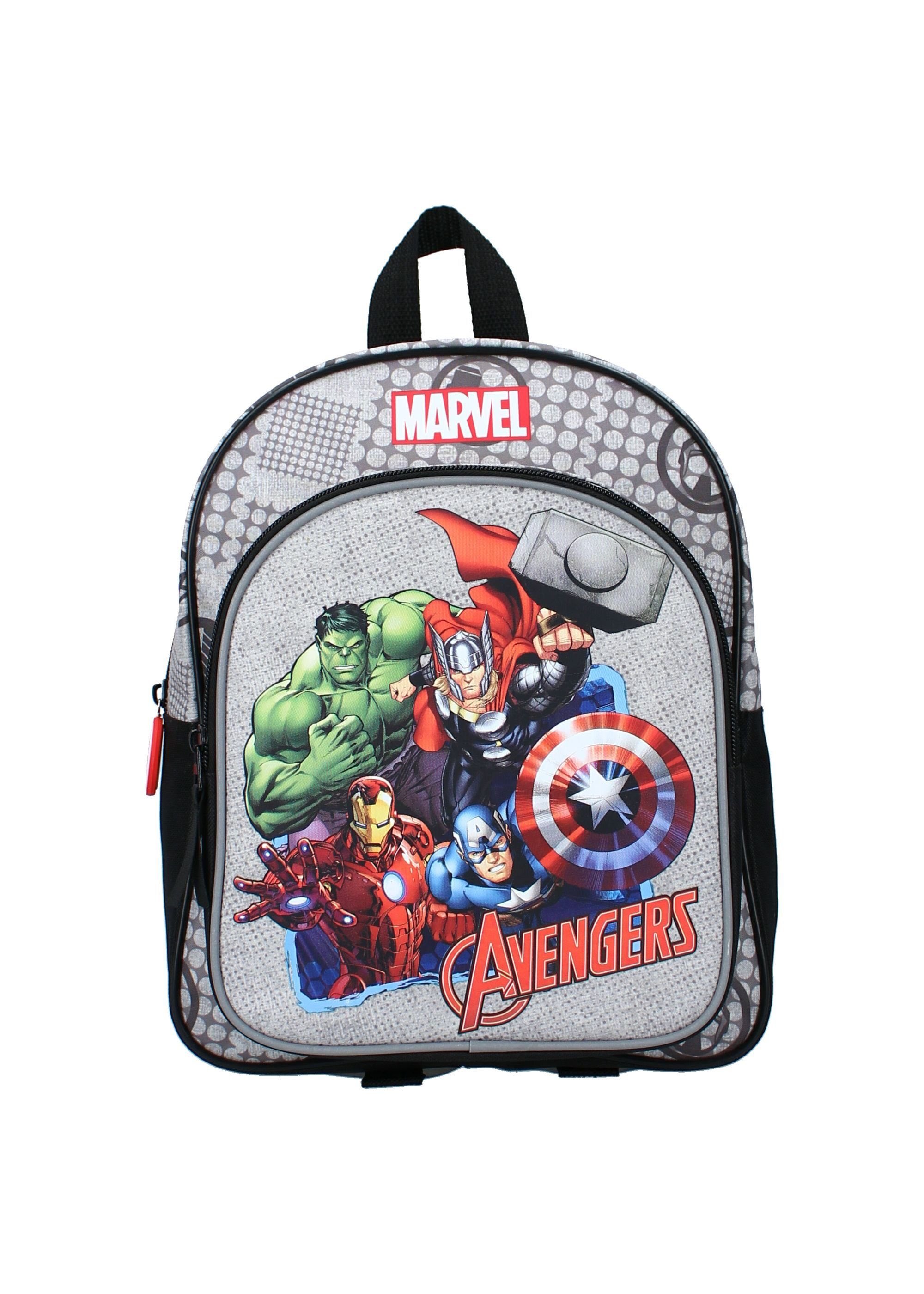 Avengers Captain America Hulk Iron-Man Thor Kinder Jungen Kindergarten Rucksack Tasche 