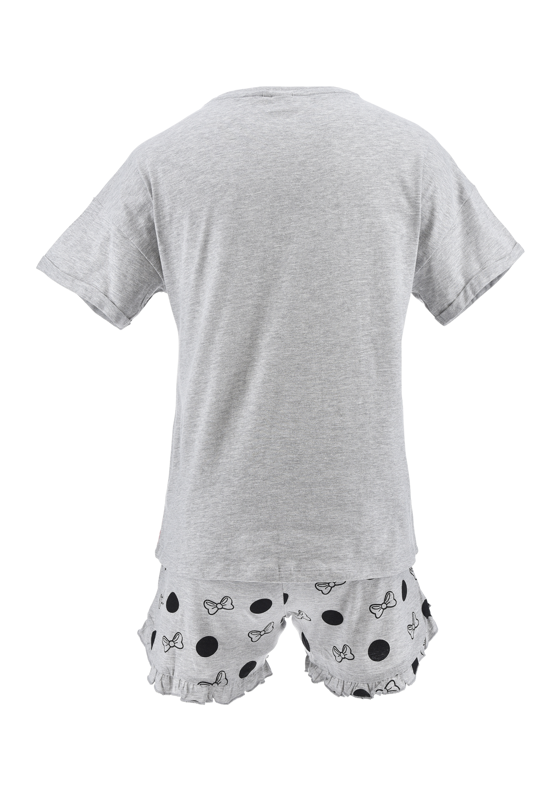 Minnie Mouse Damen Sommer Pyjama Schlafanzug kurz